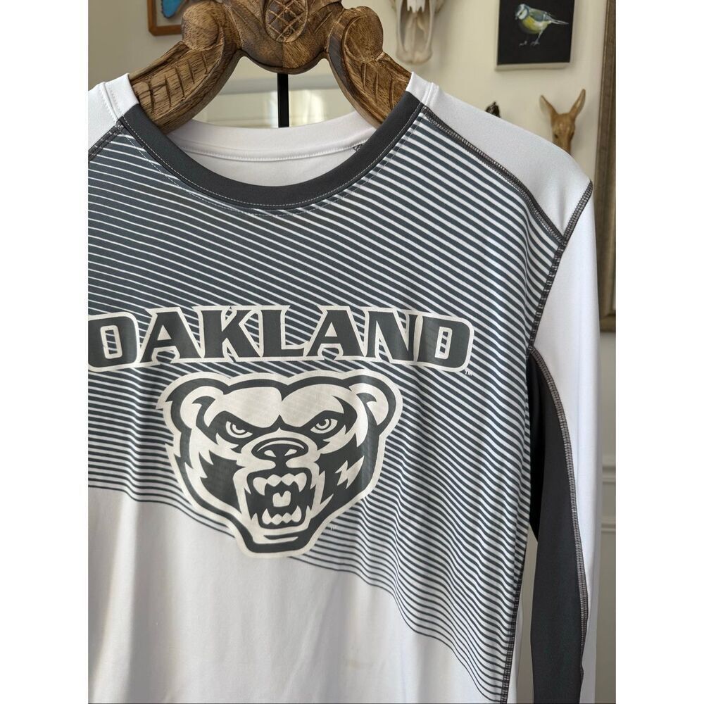 Pennant Oakland University Grizzlies Long Sleeve Moisture Wicking Tshirt S
